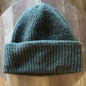 Helly Hansen Olive Ribbed Beanie